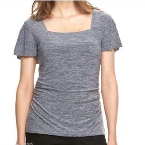 AB Studio Square Neckline Top